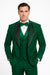 Hunter Green Italian Wool 3-Piece Modern Fit Tuxedo