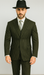 WTXZoot200 Men's Bold Pronounce Pinstripe Three Piece Zoot Fashion Suit 1920's