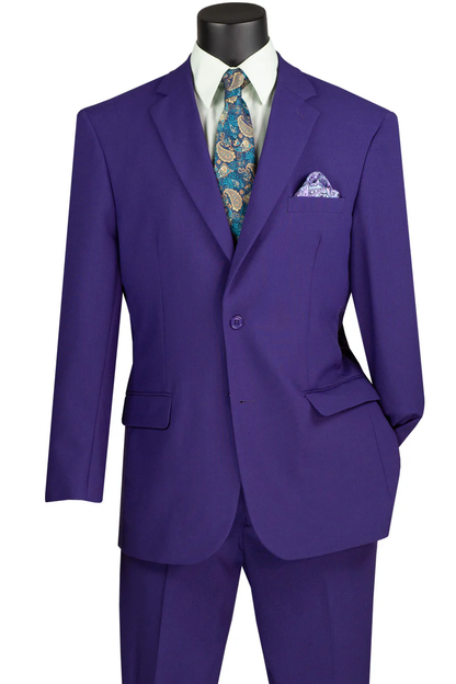 Men’s Purple Easter Suit,  Lightweight 2 Piece Suit for Weddings, Church, Prom & Summer Events Modern Fit