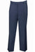 Mens Classic Fit Single Pleat Dress Slacks in Navy