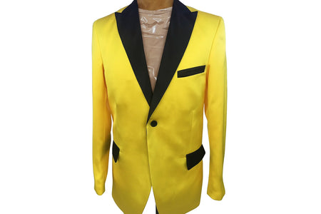 Men's Yellow Cheap Priced Designer Fashion Dress Casual Blazer On Sale Blazer