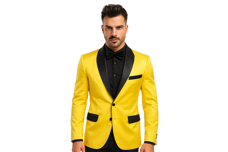 Men's Yellow Cheap Priced Designer Fashion Dress Casual Blazer On Sale Blazer
