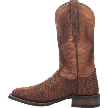 Dan Post KA Faux Python Print Square Toe Leather Boot - Image 7