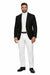Zacchi Men’s Black Micro Suede Sport Coat – Modern Fit