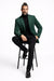 Zacchi Men’s Hunter Green Micro Suede Sport Coat