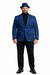 Zacchi Men’s Navy Micro Suede Sport Coat