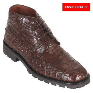 Zapato Botín Piel Caiman Lomo - Mens Caiman Boot in 6 Colors