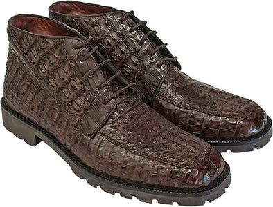 Zapato Botín Piel Caiman Lomo - Mens Caiman Boot in 6 Colors