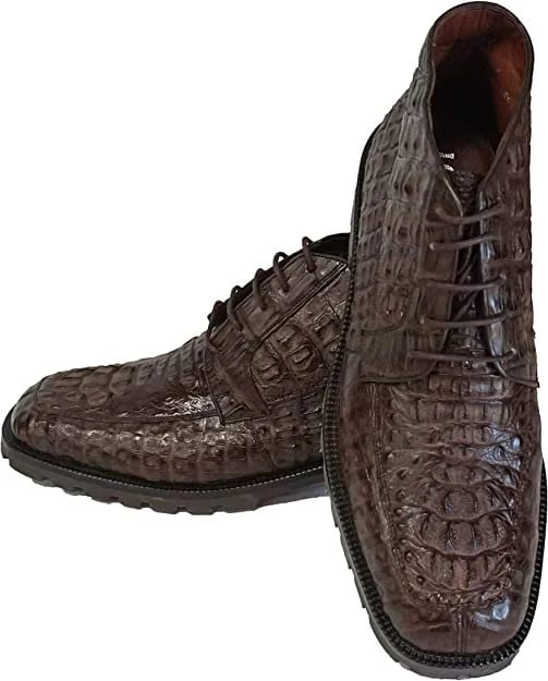 Zapato Botín Piel Caiman Lomo - Mens Caiman Boot in 6 Colors