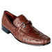 Mens Exotic Sneakers - Alligator Sneakers By Brand  in Color Cafe