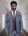 Blue Statement Suit