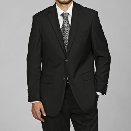 Style#-B6362 Men's Black 2-Button Blazer Sport Jacket (Group orders Product)