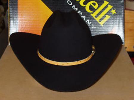 Tejana Serratelli Designer 10x Azteca V/3 Western Cowboy Hat 