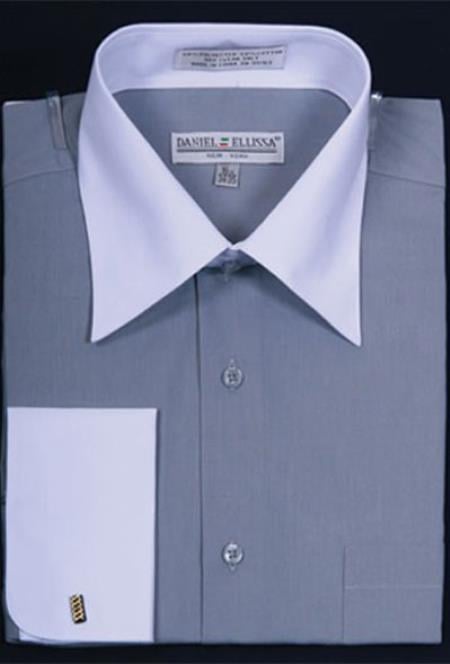Silver Men's Daniel Ellissa Bright Shirt