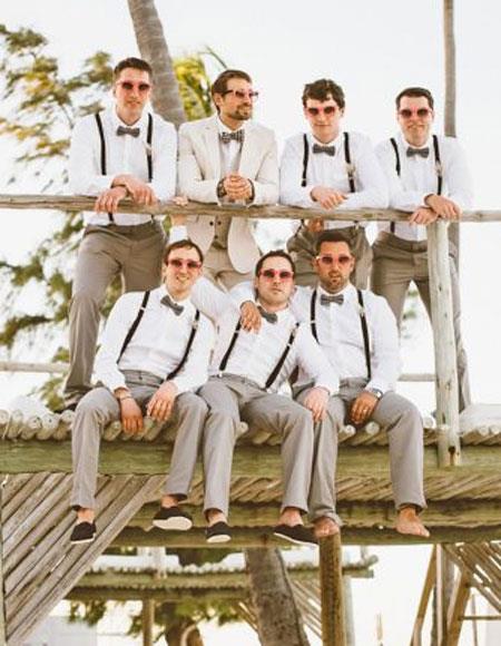 Groom and Groomsmen Wedding Attire For Man (Call Over the phone to place the orders)
