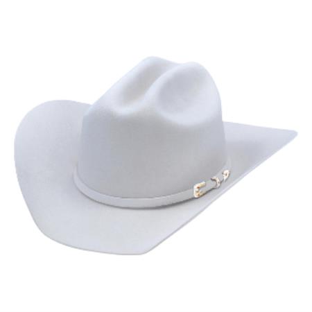 Gray Tejana Los Altos Hats-Texas Style Felt Cowboy Hat