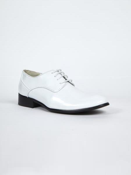 Men's Dress Oxford Shoes Perfect for Men White