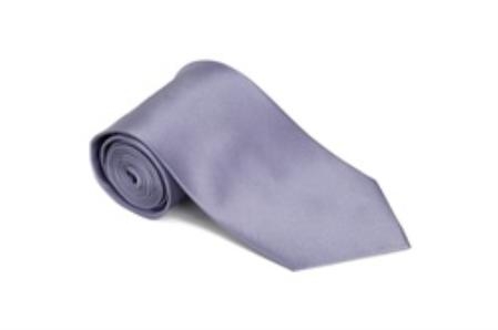 SweetLavender 100% Silk Solid Necktie With Handkerchief Buy 10 of same color Tie For $25 Each-Men's Neck Ties - Mens Dress Tie - Trendy Mens Ties