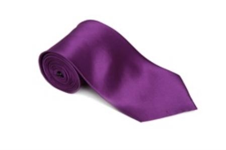 100% Silk Solid Necktie With Handkerchief Buy 10 of same color Tie For $25 Each-Men's Neck Ties - Mens Dress Tie - Trendy Mens Ties