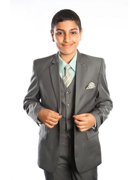 Olive Dark Green Boy's ~ Children ~ Kids Suits Perfect for toddler Suit wedding  attire outfits
