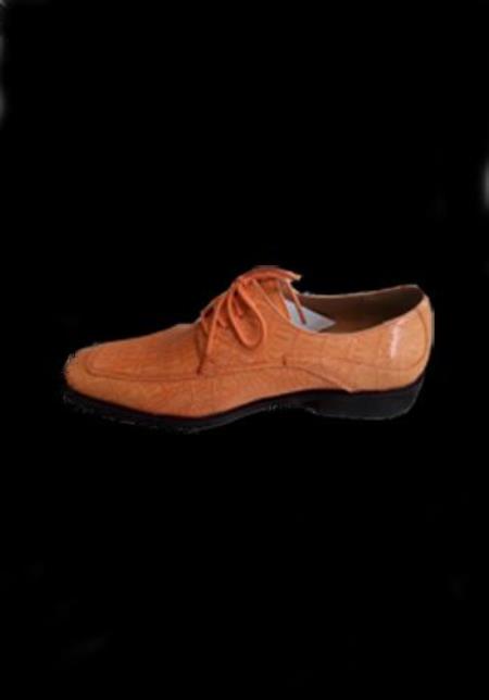 peach dress shoes for men
