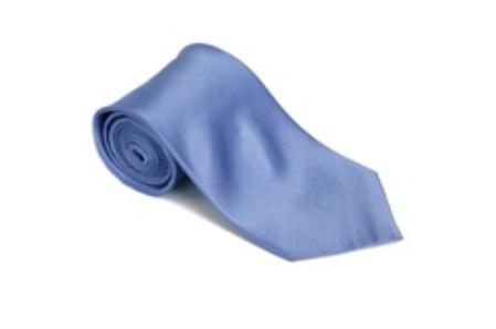 Perrsianjewel 100% Silk Solid Necktie With Handkerchief Buy 10 of same color Tie For $25 Each-Men's Neck Ties - Mens Dress Tie - Trendy Mens Ties