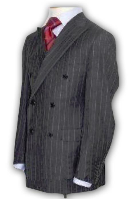 Men's Double Breasted Suits Luxurious Light Weight Just Beautiful 100% Acrylic/Rayon Developed By NASA premier quality