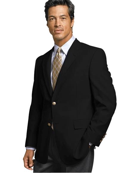 Style#-B6362 Year'Rounder 19-3 Men's 2 Button Texture Black Cheap Priced Unique Dress Men's Wholesale Blazer Jacket
