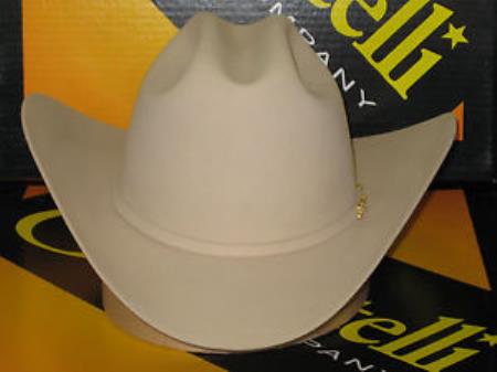 Tejana Serratelli Designer 30x San Jose Buckskin 4 Brim Western Cowboy Hat 