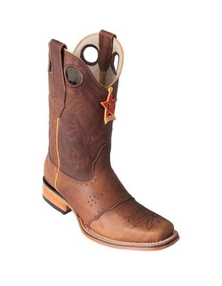 Men's Los Altos Boots Square Toe Honey Full Leather Lining Dress Cowboy Boot Cheap Priced For Sale Online