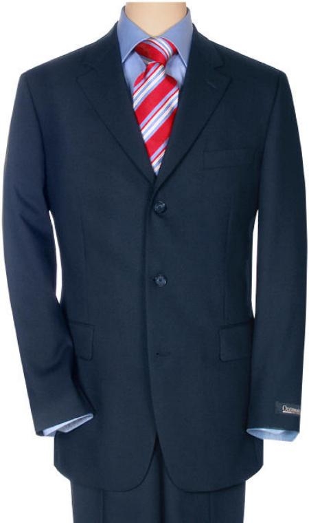 Navy Super 120 Wool Available In 2 Or 3 Buttons Style Regular Classic Cut Premier Quality Italian Fabric Cheap Priced Business Suits Clearance Sale
