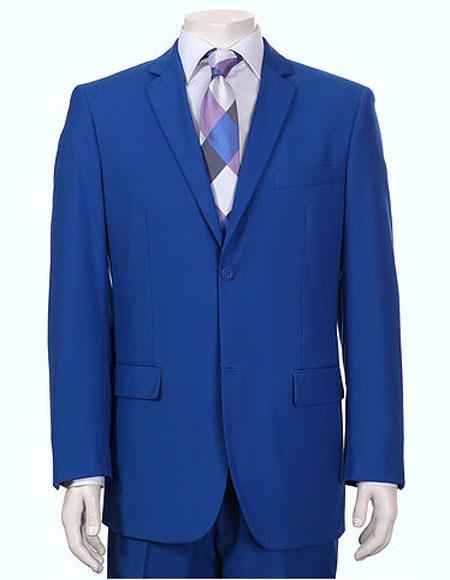 Men's Vitali  Authentic 2 Button Royal Slim Fit Dress Suits for Men