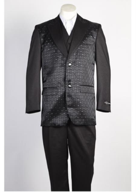 Men's 2 Button Shin  Suit