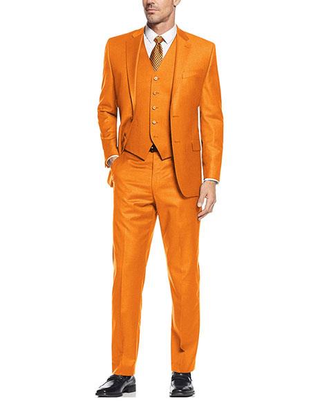 Any Size Style Orange Suits Orange Tuxedo Blazers Shirts $99UP