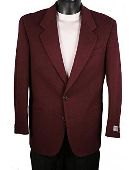Style#-B6362 Men's Wine  2 Button Cheap Priced Designer Fashion Dress Casual Blazer For Men On Sale Blazer
