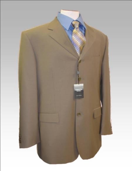 Dark Tan ~ Beige~Coffe~Taupe~Mocca Available In 2 Or 3 Buttons Style Regular Classic Cut Cheap Priced Business Suits Clearance Sale
