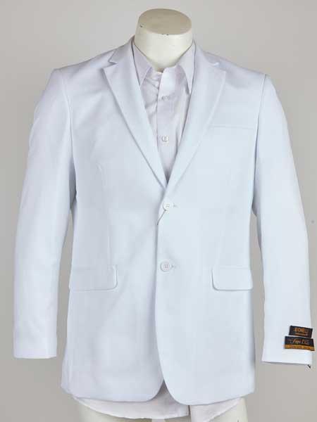 Notch Lapel Men's 2 Button White Cheap Priced Designer Fashion Dress Casual Blazer For Men On Sale Blazer