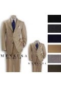 SKU# IRX809 1 Men + 1 Boy MATCHING SET FOR BOTH FATHER AND SON 3 Button WOOL SUIT $289 
