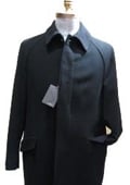 SKU#Ryan 38 inch three button single breasted coat center-vent  Full-length Dress Overcoat $149