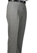 SKU#RP3975 Black/White Somerset Pleated Trouser $99
