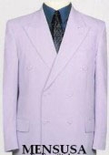 SKU# MKG988 Exclusive Uniqe Stunning White Double Breasted Mens Dress Suits $149 
