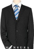 SKU# YAG538 Extra Long Simple & Classy Liquid Black Suits in Super 150s premeier quality italian fabric Wool Suit MensUSA Exclusive Line