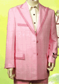 SKU#HD737 Men's Fashion Pink Suit $199