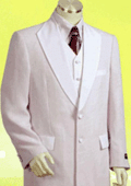 SKU#PA651 Men's Fashion White Suit $199