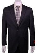  Suit Charcoal Stripe 2