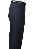 SKU#HV1684 Navy Bond Flat Front Trouser $99