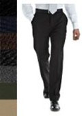 SKU#RTB154 Pure New Worsted Wool Flat Front Slacks in All Sizes and Colors $99