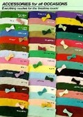 Bow Ties & Cummerbunds Silk Satin in 20 Colors 