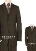 SKU# UJR193 1 Men + 1 Boy MATCHING SET FOR BOTH FATHER AND SON 3 Button WOOL SUIT $289 