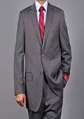  2-Button Wool Suit $165